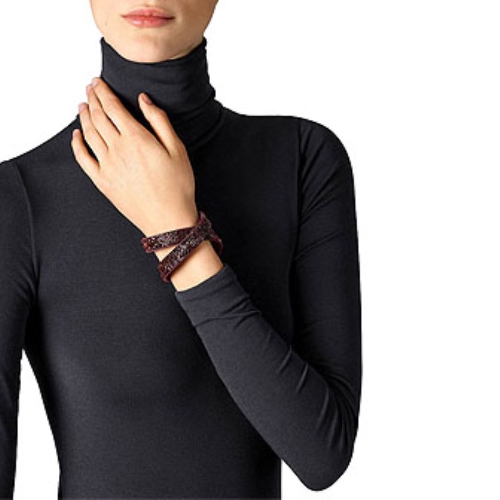 Wolford Swarovski Crystal Liya Orchid Bracelet